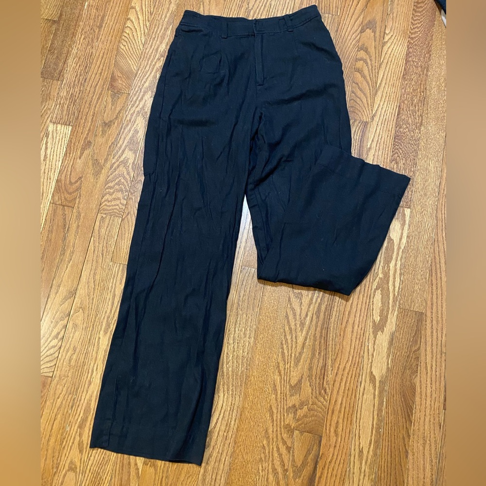 Black Boutique Linen Pant